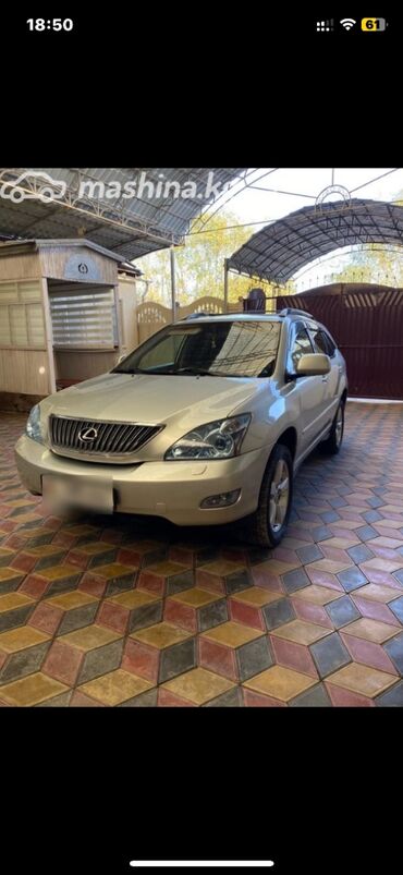 Lexus: Lexus RX: 2004 г., 3.3 л, Автомат, Бензин, Кроссовер