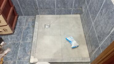 Duş poddonları: Duş gövdəsi/qabının hazırlanması – keramika və mərmər plitələrdən — 8