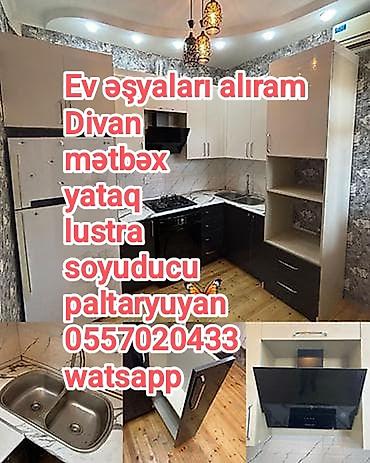 ucuz mebellerin satisi: Ev əşyalarının alışı xidmətı Aşağıdakı əşyaların alınması təklif — 1