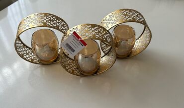 şar dekorları: Dekor shamdan shushe sham gablari ile birlikde, Dubaydan 80aed-ye