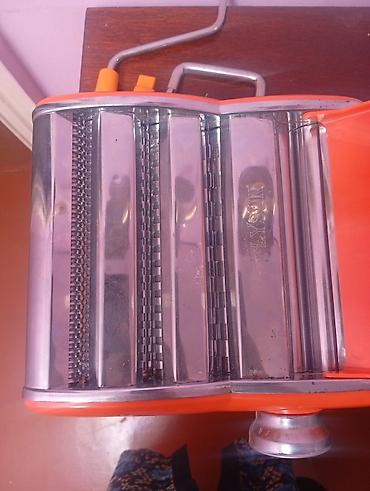 Кафелер, ресторандар үчүн: Ручная лапшерезка/машинка для пасты и теста. - Материал: металл — 4