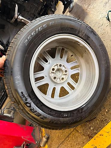 mf 10: Land Rover orijinal yüngül lehimli disk + Pirelli təkər komplekti - — 4