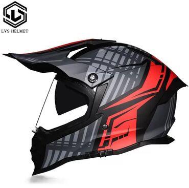 Мотоэкипировка: 🔥 Покоряй любой маршрут с нашими шлемами для эндуро Dual Sport! 🏍️