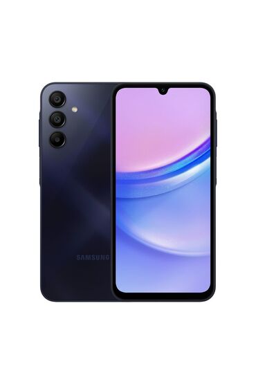 Samsung: Samsung Galaxy A15, 256 GB, rəng - Qara, Barmaq izi, İki sim kartlı