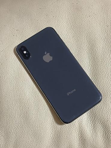 Apple iPhone: IPhone X, Б/у, 64 ГБ, Черный, Чехол, 72 % — 10