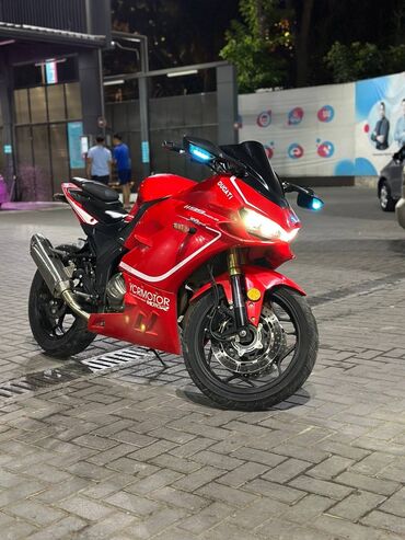 китайский мотоцикл 125 кубов: Спортбайк Ducati, 400 куб. см, Бензин, Взрослый