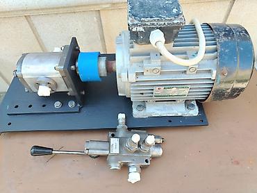 mini generator satışı: Tam hazır gidrovlik sistemı və plastik ücün şpris press. muhərrik 2.2 — 3