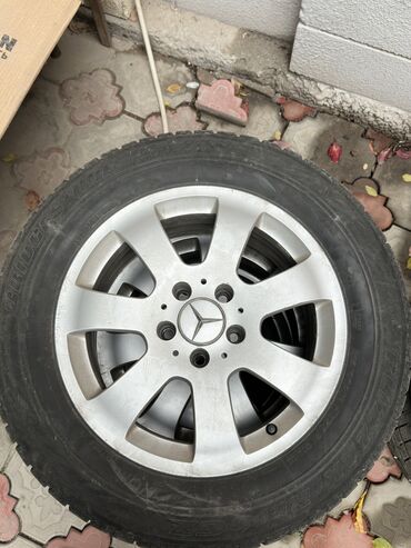дополнительные колеса: Дөңгөлөктөр монтажда 215 / 60 / R 16, Кыш, Колдонулган, Жеңил унаалар, Куйма, тешиктери - 5