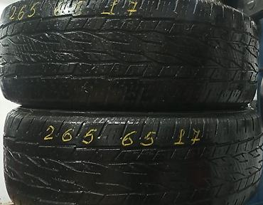 priora diskleri: Təkər satılır 2ədəd Kantinental 265/65/17 Yeni kimidir — 1