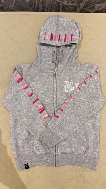 Koftalar, sviterlər: Всё по 5-6 манат!Распродажа одежды на девочку 7-8 лет! 1.Толстовка с — 4