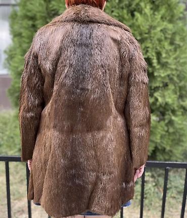 шуба 54: Шуба, Нутрия, По колено, Германия, XL — 3