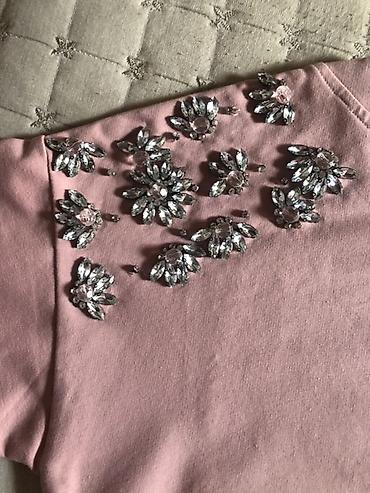 top: Розовая укороченная футболка/свитшот Dolce & Gabbana. - Цвет — 2