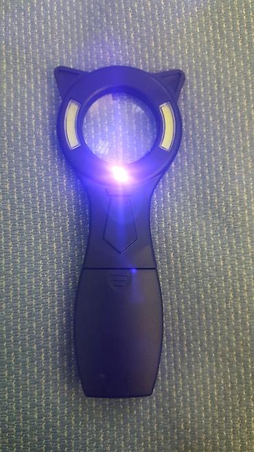 drvo srece: Lupa 6x Uvecanje Sa Jakim Led Svetlom i UV Svetlom Svetlo Radi Na 2 — 4