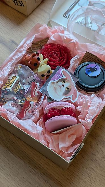 Подарки и сувениры: Подарочный набор “котомания” в коробке с окошком Состав (может — 4