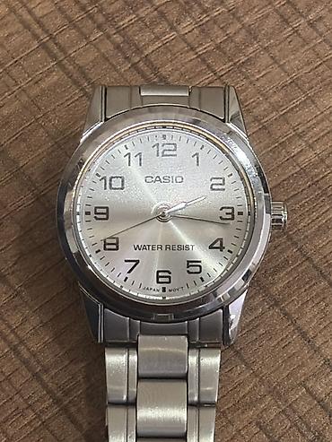 gümüş kemer: Yeni, Qol saatı, Casio, rəng - Gümüşü — 2