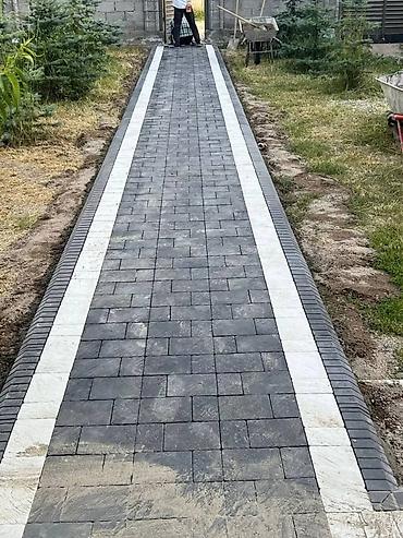 Производство брусчатки: Укладка брусчатка тротуарная плитка бордюры любой сложности.Брусчатка — 9