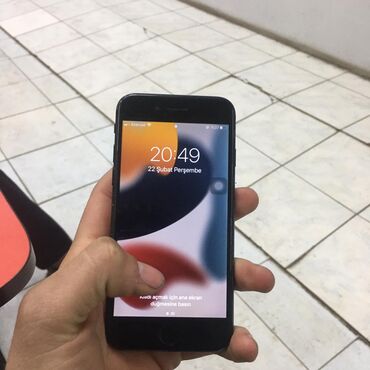 ayfon 6 qiymeti bakida: IPhone 7, 32 ГБ, Jet Black, Отпечаток пальца