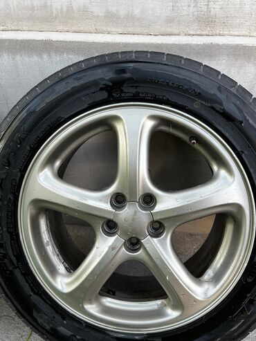 Шины: Комплект из четырех шин с дисками оригинальные диски Япония шины тож — 6