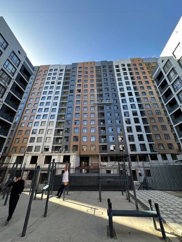 квартира с панорамными окнами: 1 комната, 53 м², Элитка, 8 этаж, ПСО (под самоотделку)