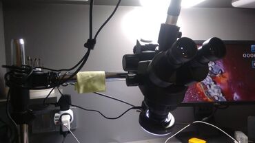 Оборудование для бизнеса: Mikroskop aparatı var qaş qoymağa kamerası da var Türkiyədən alınıb