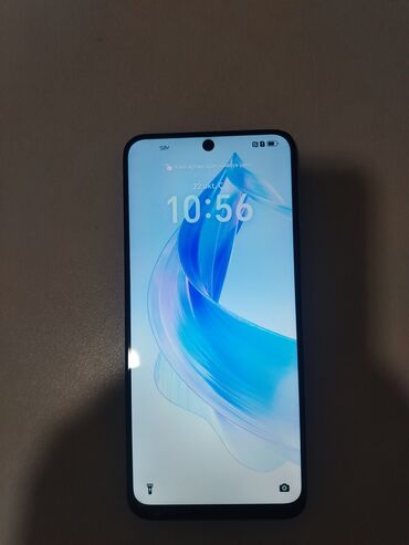 huawei matebook d16: Honor 90 Lite, 256 GB, rəng - Qara, Barmaq izi