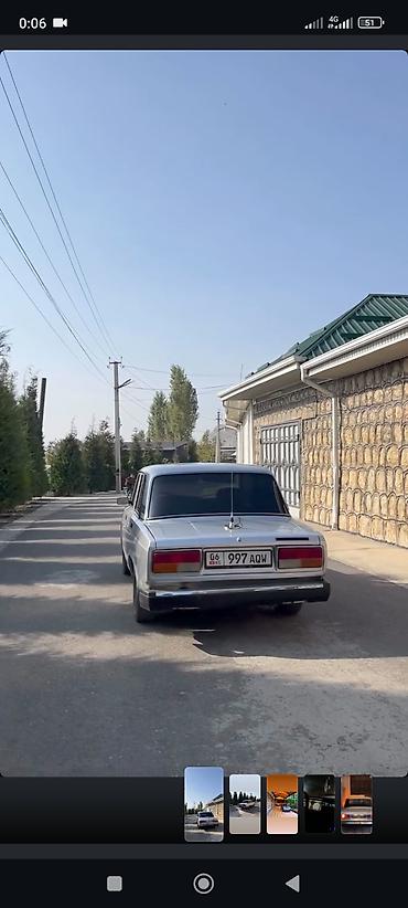 чехол нива: ВАЗ (ЛАДА) 2107: 2010 г., 1.6 л, Механика, Бензин, Седан — 1