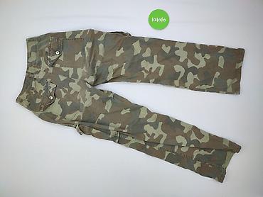 berska camo: Bershka, Spodnie cargo damskie, rozmiar XS — 3