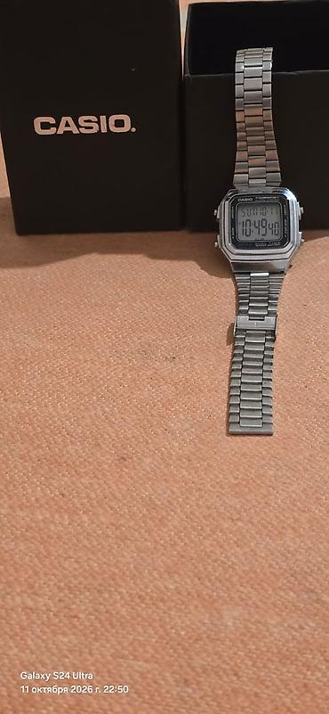 luc saat: Casio rəqəmsal qol saatı – klassik retro dizayn Xüsusiyyətlər: - — 4