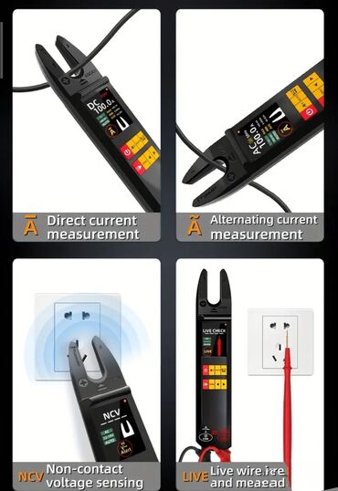 Multimetri: Pametna klešta-multimetar sa dvostrukim prikazom na jednom ekranu - — 12