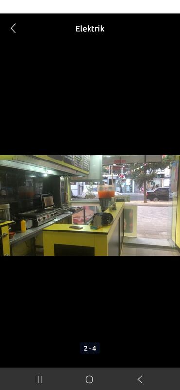 dondurma soyuducusu satılır tap az: İctimai iaşə obyektinin (fast-food və yeməkxana tipli) avadanlıqları