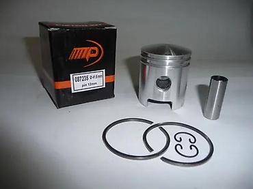 obe: Klip set za skuter/moped – prečnik 41,5 mm, osovinica (pin) 12 mm — 1