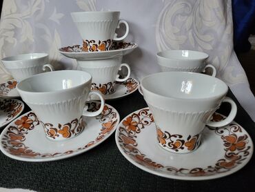 Ostali antikviteti: Solje za kafu,caj 1950g Eschenbach Bavarija,Nemacka. Solje za — 3