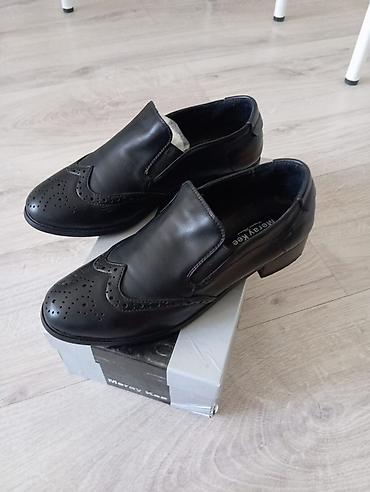 clarks обувь: Женские кожаные лоферы Murray Kee - Цвет: черный - Материал верха — 2