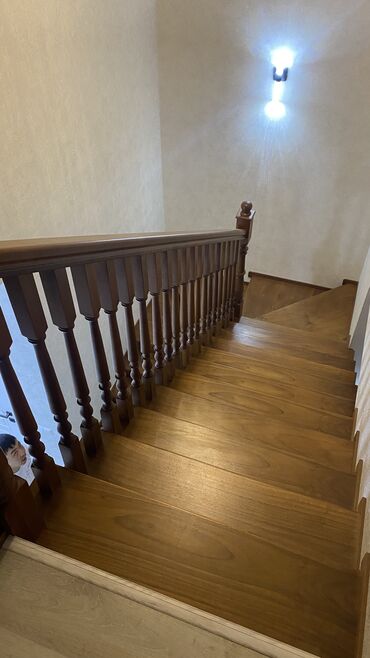 Деревянные лестницы: Деревянная лестница Для дома, Бесплатный замер, Вид дерева: Лиственница, Стиль: Лофт — 5