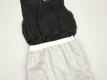 czarna kopertowa sukienki: Dress, S (EU 36), Next, condition - Good