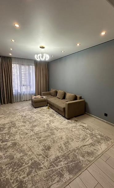 mega hous: 1 комната, 47 м², Кок-Жар мкр Элитка, 9 этаж, Евроремонт — 7