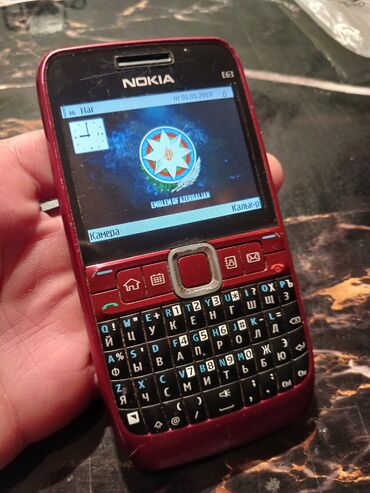 Nokia: Nokia 1, < 2 GB Memory Capacity, rəng - Qırmızı, Zəmanət, Düyməli — 1