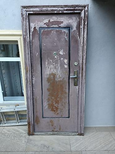 suse qab: Dəmir giriş qapısı - Material: polad/dəmir konstruksiya, möhkəm — 1