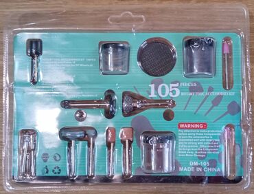 Ostali pribor i dodaci za alate: Komplet 105 dodataka za biaks Dremel, Proxxon. Plus 6 glodala za — 9