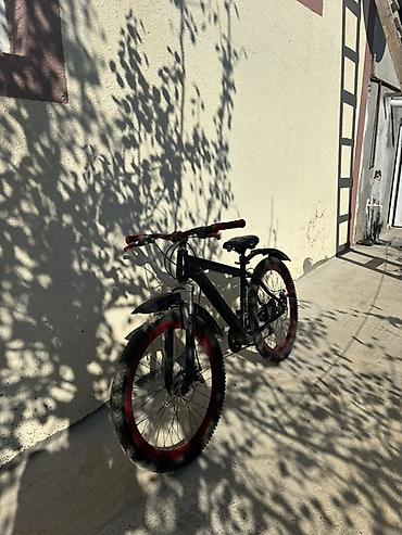 velosiped dag: Dağ velosipedi – 26" təkərlər, disk əyləclər, amortizatorlu ön çəngəl — 3