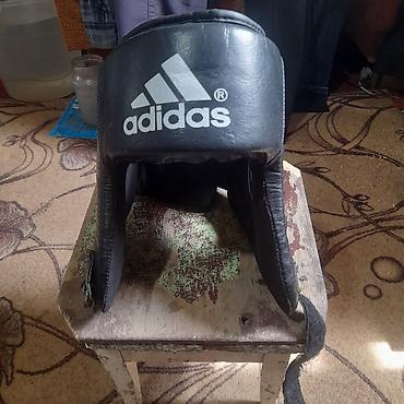 Шлемы: Боксерский шлем Adidas, черный - Тип: тренировочный шлем с закрытой — 2