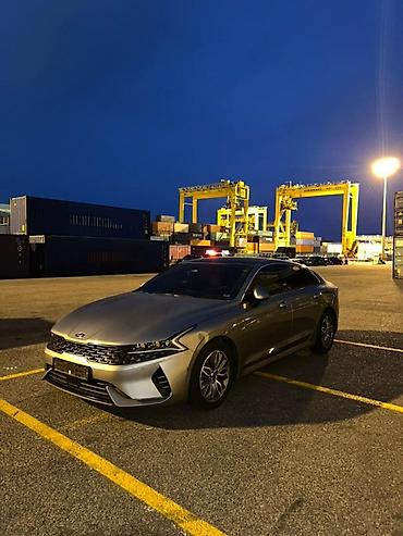 k5 kia: Kia K5 – müasir sedan Xarici: - Gümüş rəngli kuzov, idman üslubunda — 9