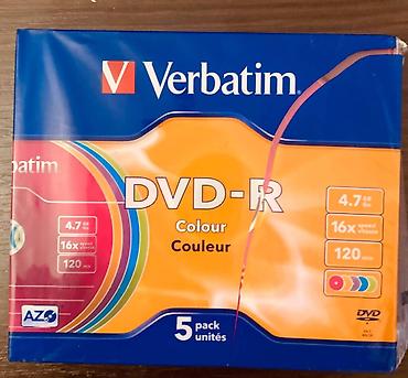 CD, DVD дисктер: Продам DVD - болванки для записи MIREX DVD +R 1 шт. Цена 100 сом — 1