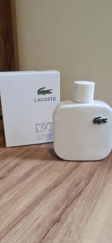 мужские парфюмерия: Мужской аромат Lacoste L.12.12 Blanc заключает в