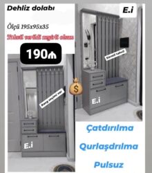 Masa və oturacaq dəstləri: Yeni, Dəhliz dolabı