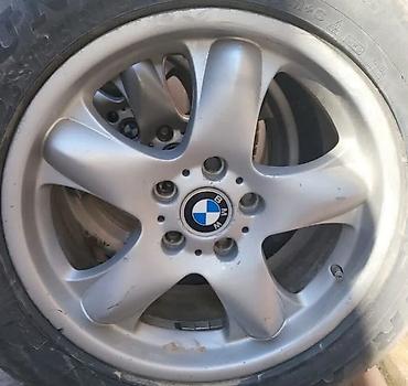 Диски: Литые диски BMW, оригинальный дизайн «5 спиц». Не убиваемые, без варок — 2