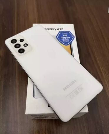 samsung s4 gt i9500: Samsung Galaxy A72, Б/у, 128 ГБ, цвет - Белый, 2 SIM