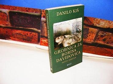pack grek: Grobnica za borisa davidoviča danilo kiš 1985 dzepna knjiga ispisan — 1