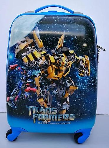 Rančevi, torbe i koferi: Dečji kofer na točkiće – Transformers (Revenge of the Fallen) motiv - — 5