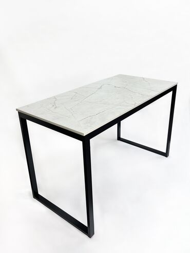 Офисные столы: Лофт столы С прочной металлической основой 25x25 мм и столешницей из — 4